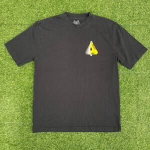 Palace FW23 Tri-Void Black Yellow Logo Tee
